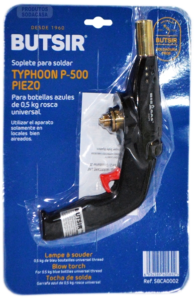 SOPLETE TYPHOON P-500 PIEZO - BUTSIR